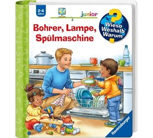 Ravensburger Www Jun 76 Bohrer, Lampe, Spülmaschine