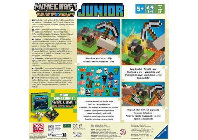 Ravensburger Minecraft Builders & Biomes Junior
