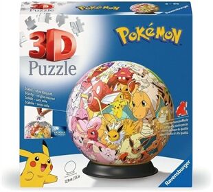 Ravensburger Pokémon - Kanto Region 3D Puzzleball
