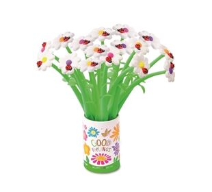 TRENDHAUS Gelschreiber Wackelblume sortiert