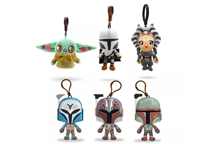 Simba Disney Star Wars Cutie Clipz, 6-Sort.