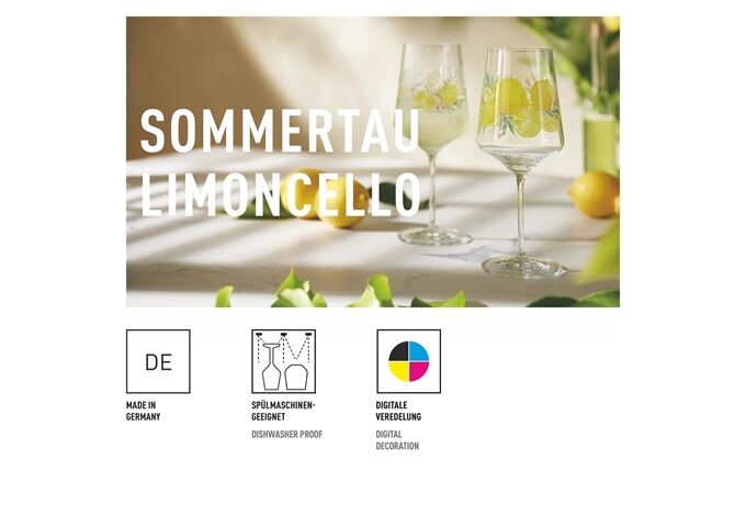 Ritzenhoff PROM Sommertau Limoncello 2er-Set F25