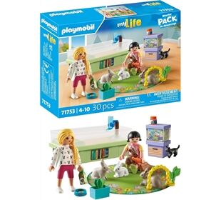 Playmobil Familie Mit Hasen