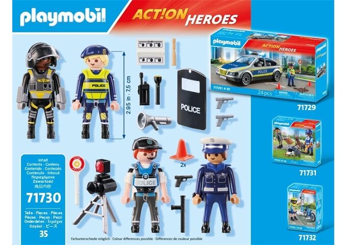 Playmobil Figurenset Polizei