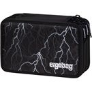Ergobag Super ReflektBär Maxi Mäppchen Weiß, Schwarz