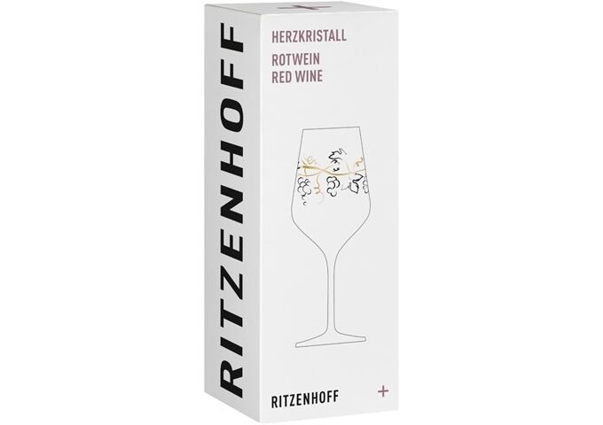 Ritzenhoff Herzkristall Rotwein 12 V. Rea F25