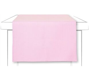 ihr Ideal Home Range LINEN UNI pearl pink 45 x 150 cm Tischläufer (Text