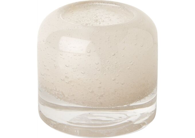 ihr Ideal Home Range GLASS TEA LIGHT HOLDER cream Teelichthalter