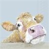 ihr Ideal Home Range COW BELLA light blue Lunch-Servietten