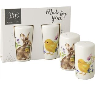 ihr Ideal Home Range BUNNY AND CHICK Salz- und Pfefferstreuer