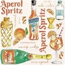 ihr Ideal Home Range APEROL SPRITZ Cocktail-Servietten