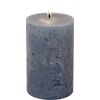 ihr Ideal Home Range CYLINDER CANDLE blue Ø 7 x 11 cm Stumpenkerze