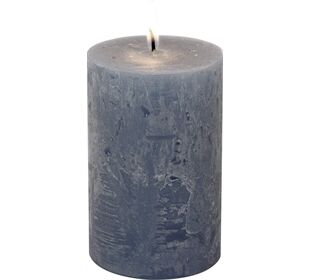 ihr Ideal Home Range CYLINDER CANDLE blue Ø 7 x 11 cm Stumpenkerze