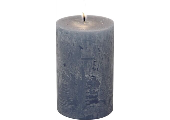ihr Ideal Home Range CYLINDER CANDLE blue Ø 7 x 11 cm Stumpenkerze