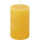 ihr Ideal Home Range CYLINDER CANDLE bright yellow Ø 7 x11 cm Stumpenke
