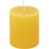 ihr Ideal Home Range CYLINDER CANDLE bright yellow Ø 7 x8 cm Stumpenker
