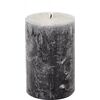 ihr Ideal Home Range CYLINDER CANDLE grey Ø 7 x 11 cm Stumpenkerze
