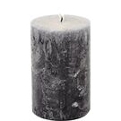 ihr Ideal Home Range CYLINDER CANDLE grey Ø 7 x 11 cm Stumpenkerze