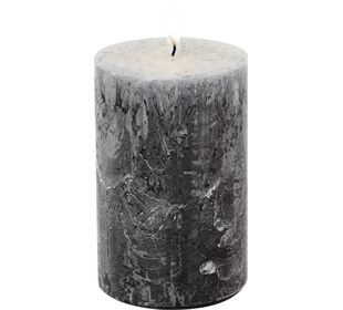 ihr Ideal Home Range CYLINDER CANDLE grey Ø 7 x 11 cm Stumpenkerze