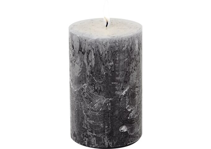 ihr Ideal Home Range CYLINDER CANDLE grey Ø 7 x 11 cm Stumpenkerze