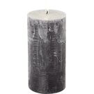 ihr Ideal Home Range CYLINDER CANDLE grey Ø 7 x 14 cm Stumpenkerze
