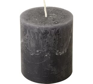 ihr Ideal Home Range CYLINDER CANDLE grey Ø 7 x 8 cm Stumpenkerze