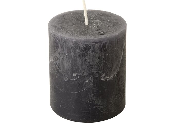 ihr Ideal Home Range CYLINDER CANDLE grey Ø 7 x 8 cm Stumpenkerze
