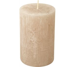 ihr Ideal Home Range CYLINDER CANDLE linen Ø 7 x 11 cm Stumpenkerze