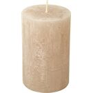 ihr Ideal Home Range CYLINDER CANDLE linen Ø 7 x 14 cm Stumpenkerze