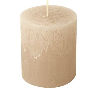 ihr Ideal Home Range CYLINDER CANDLE linen Ø 7 x 8 cm Stumpenkerze