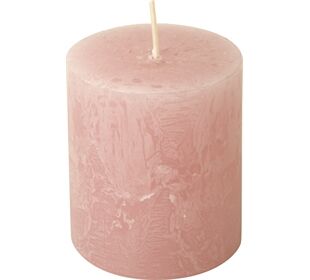 ihr Ideal Home Range CYLINDER CANDLE old rose Ø 7 x 8 cmStumpenkerze