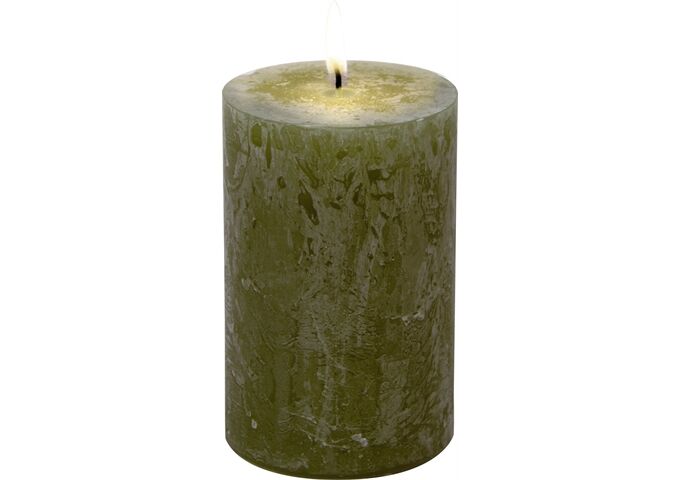ihr Ideal Home Range CYLINDER CANDLE olive Ø 7 x 11 cm Stumpenkerze