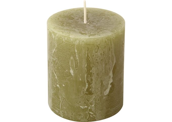 ihr Ideal Home Range CYLINDER CANDLE olive Ø 7 x 8 cm Stumpenkerze