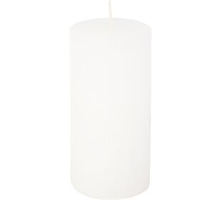 ihr Ideal Home Range CYLINDER CANDLE white Ø 7 x 14 cm Stumpenkerze