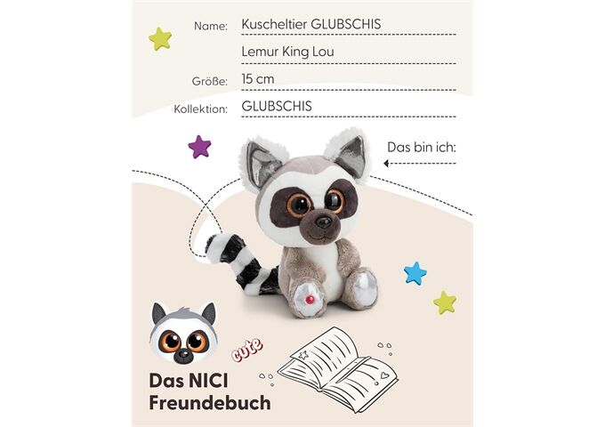 Nici GLUBSCHIS Schlenker Lemur King Lou