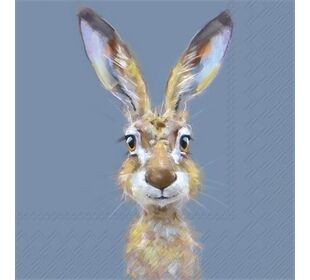 ihr Ideal Home Range RABBIT BUSTER blue Lunch-Servietten