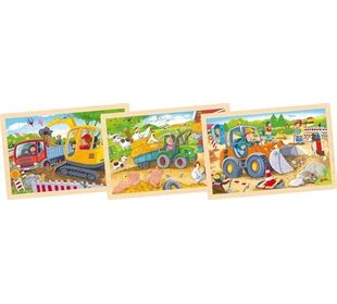 Goki Einlegepuzzle