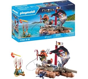 Playmobil Schatzbergung Auf Piratenfloss
