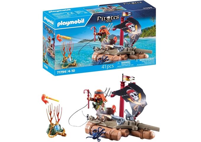 Playmobil Schatzbergung Auf Piratenfloss