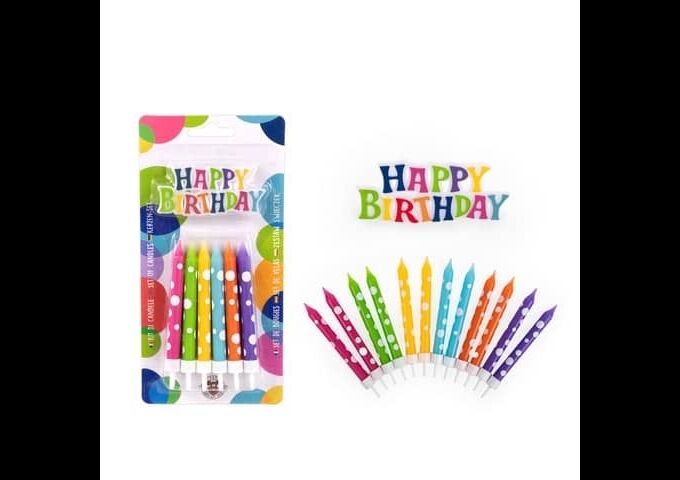TRENDHAUS Geburtstagskerze Birthday Fun