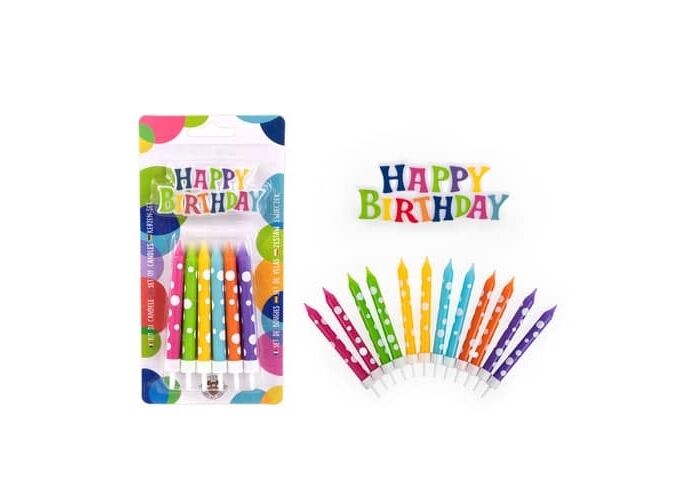 TRENDHAUS Geburtstagskerze Birthday Fun