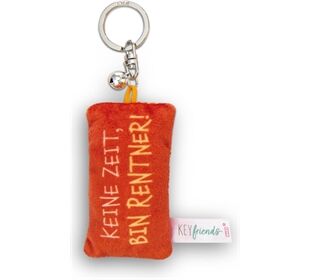 Nici SA Mini Plüschkissen Keine Zeit, bin Rentner!