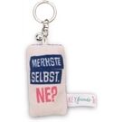 Nici SA Mini Plüschkissen Merkste selbst ne?