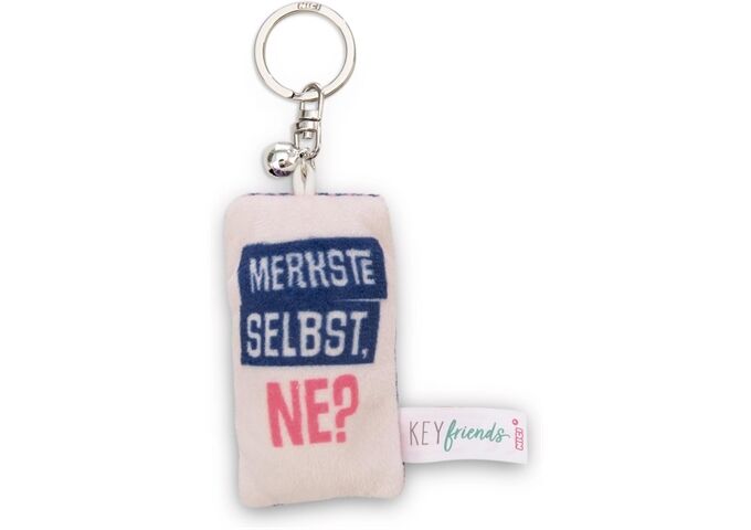 Nici SA Mini Plüschkissen Merkste selbst ne?