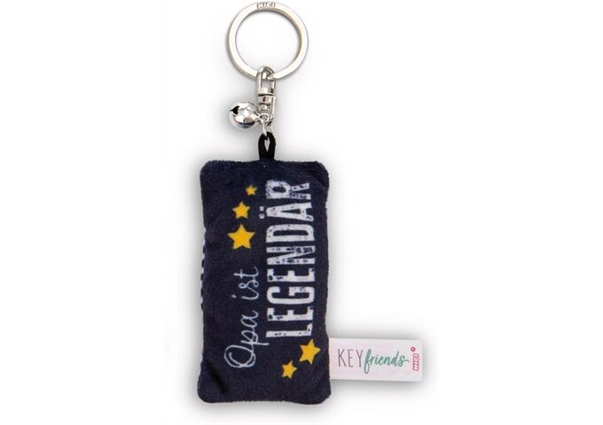 Nici SA Mini Plüschkissen Opa ist legendär