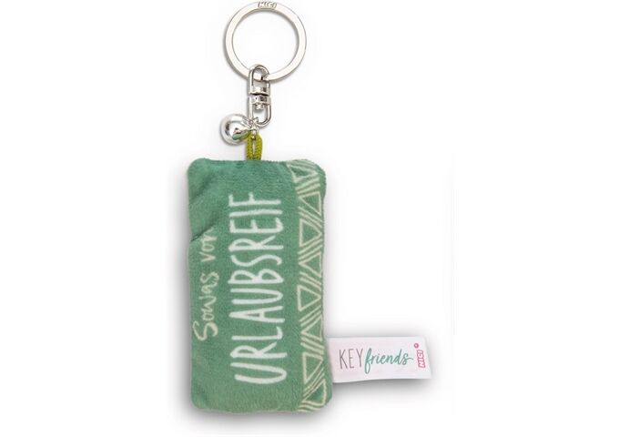 Nici SA Mini Plüschkissen Sowas von urlaubsreif