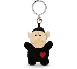 Nici SA Schaf schwarz mit Herz