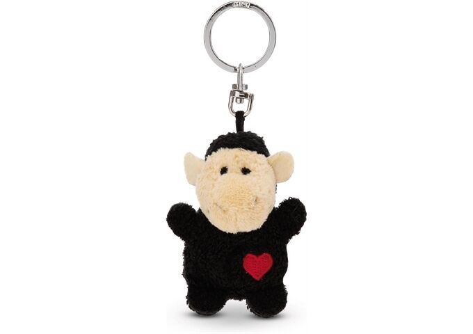 Nici SA Schaf schwarz mit Herz