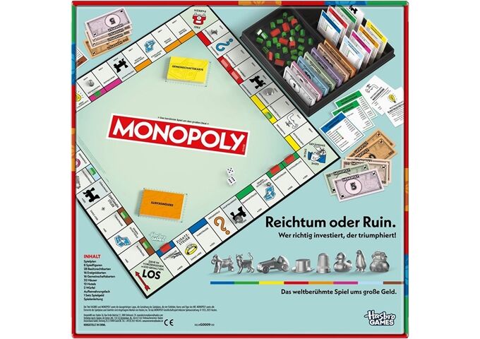 Hasbro Monopoly Classic Refresh