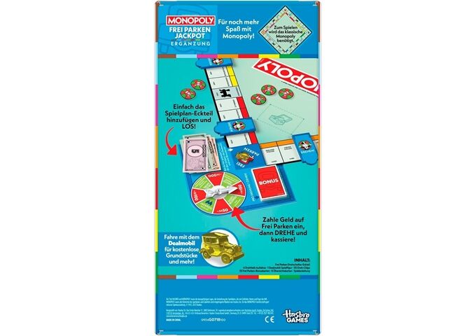 Hasbro Monopoly Free Parking Jackpot